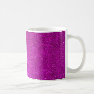 Tasse de café Girly avec des parties scintillante