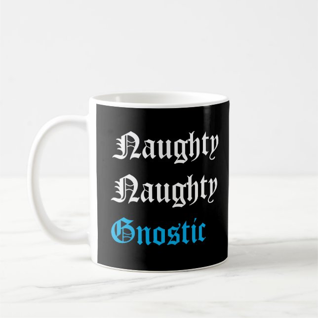 Tasse de café gnostique coquine (Gauche)