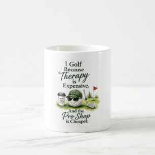 Tasse de café Golf Cadeau d'humour de golfeur Cita