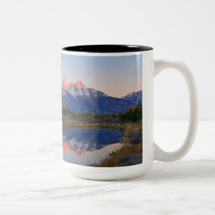 Tasse de café grande de parc national de Teton