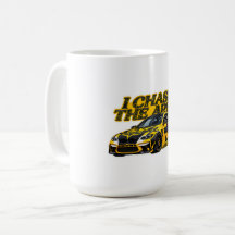 Tasse de café graphique GT Racing | Je chasse l'ap