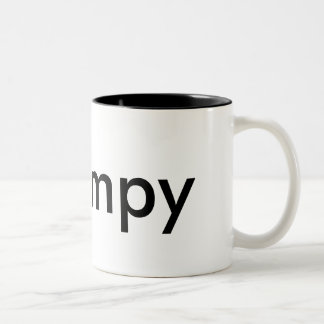 Tasse de café grincheuse