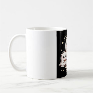 Tasse de café Halloween famille de fantômes mignon