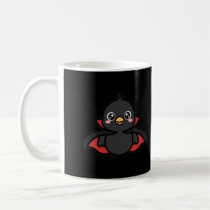Tasse de café Halloween Vampire Corbeau