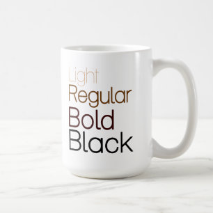 Tasse de café helvetica