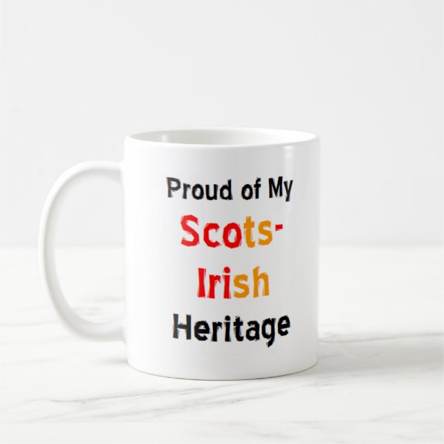 tasse de café héritage scots-irlandais (Gauche)