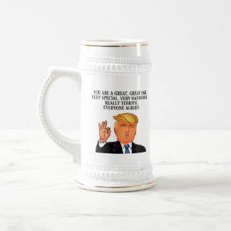 Tasse de café heureuse de fête des pères de Donald
