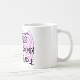 tasse de café hilare d'infirmière de psych