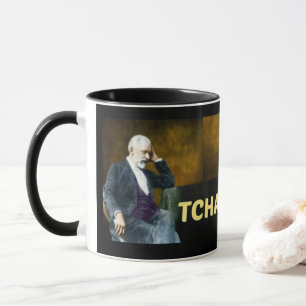 TASSE DE CAFÉ HUMORISTIQUE DE TCHAIKOFFEE