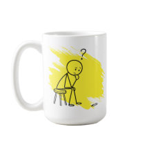 Tasse de café humoristique sur le mal de dos avec 