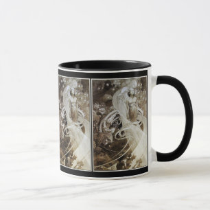 Tasse de café : Illustration de Mucha de Le Pater