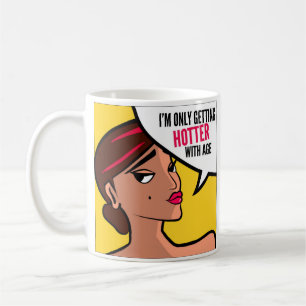 Tasse de café impertinente chaude