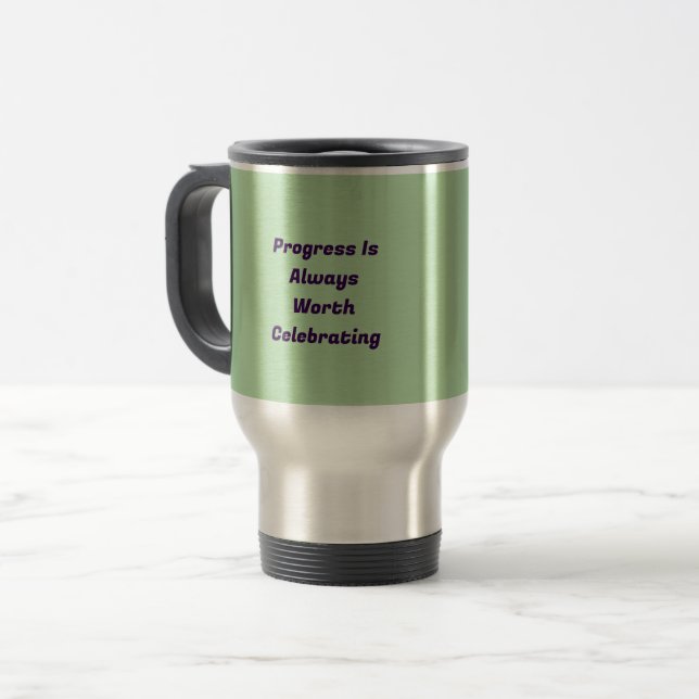 Tasse de café inspirante de confiance (Devant gauche)