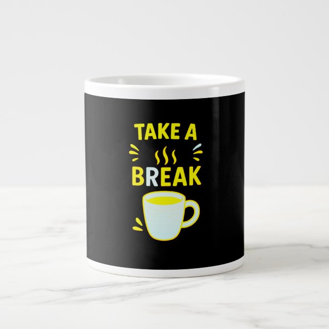Tasse de café inspirante pour le bureau (Devant)