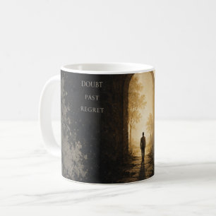 Tasse de café Inspirante sur le Regret Passé Doute