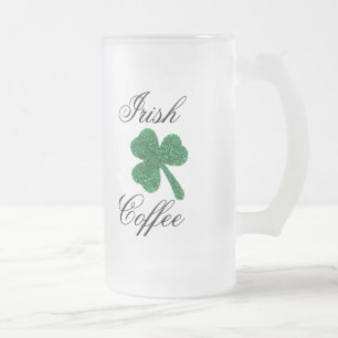Tasse de café irlandais givrée