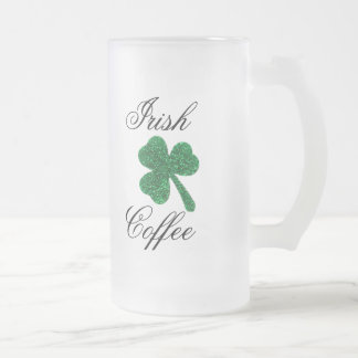 Tasse de café irlandais givrée