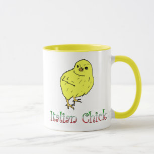 Tasse de café italienne de poussin