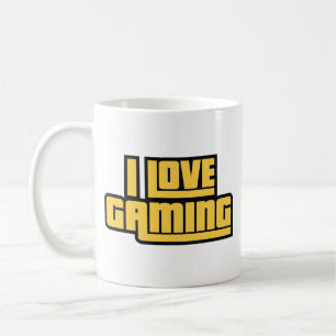 Tasse de café J'adore le jeu vidéo