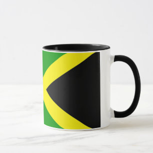 Tasse de café jamaïcaine de drapeau