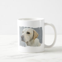 Tasse de café jaune de laboratoire