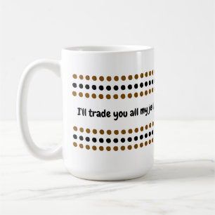 Tasse de café Java de Pâques
