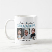 Tasse de café "Je t'aime grand-père/papy/autre" 3 