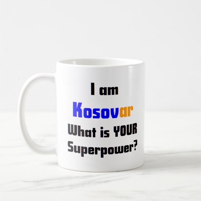 tasse de café kosovar (Gauche)