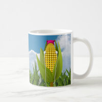 Tasse de café - la résistance de champ de maïs