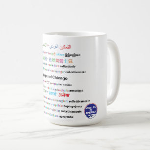tasse de café - langues de chicago