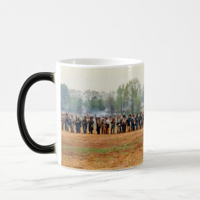 Tasse de café Ligne de bataille confédérée (Gauche)