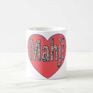 Tasse de café Mahjong - J'aime Mahj !