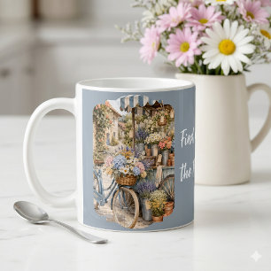 Tasse de café Marché Fleuriste Bloomcore Bicyclett