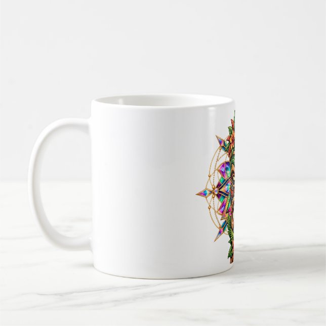 Tasse de café Masque Flamme Tropicale (Gauche)