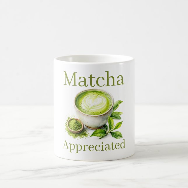 Tasse de café Matcha (Centre)