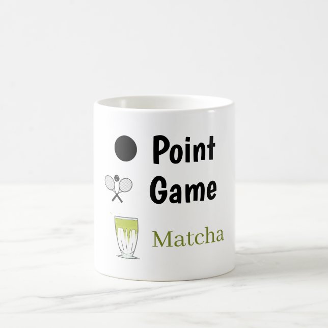 Tasse de café Matcha Point Game (Centre)