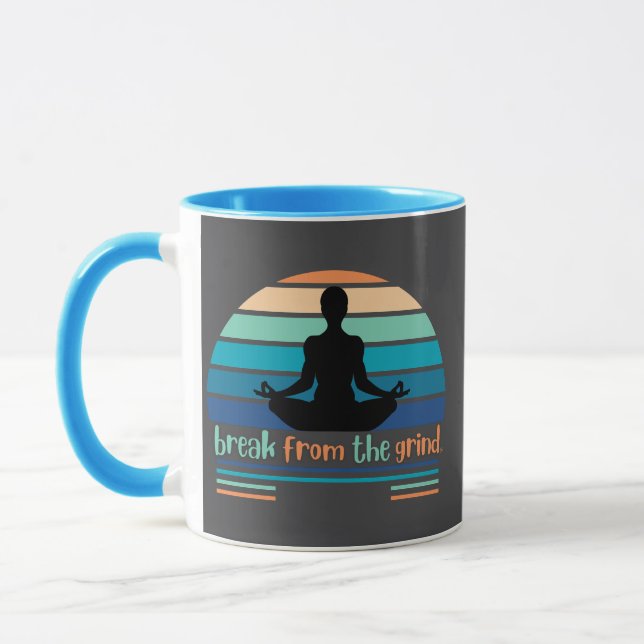 Tasse de café Méditation (Gauche)