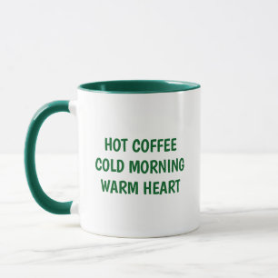 Tasse de café Message Chaleureux