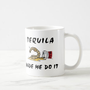 Tasse de café mexicaine drôle de tequila