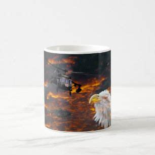 Tasse de café militaire de médecins