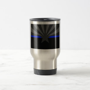 TASSE DE CAFÉ MINCE DE DRAPEAU D'ÉTAT DE BLUE LI
