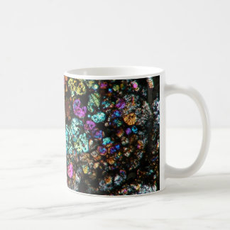 Tasse de café mince de section de météorite de NWA