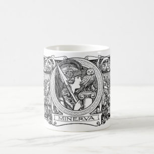 Tasse de café Minerva Adolphe Giraldon