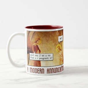 Tasse de café moderne d'annonce