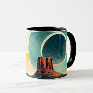 Tasse de café monument graphique moderne de Monume