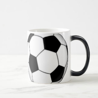 Tasse de café Morphing de ballon de football
