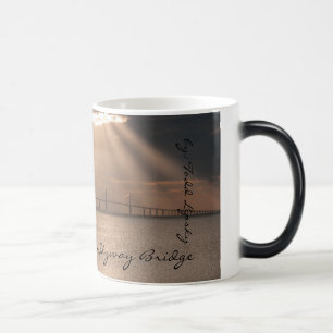 Tasse de café Morphing de Skyway de soleil