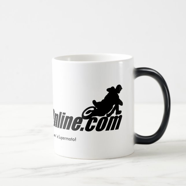 Tasse de café "Morphing" de SuperMotoOnline ! (Droite)