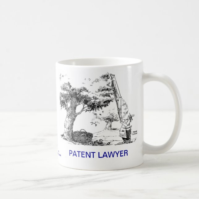 Tasse de café morte d'avocat de brevet de Lawyer™ (Droite)