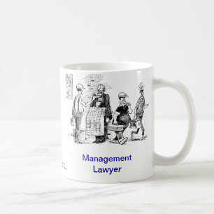 Tasse de café morte d'avocat de gestion de Lawyer™